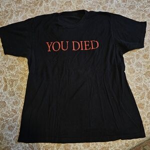 Dark Souls "You Died" Graphic T-Shirt.